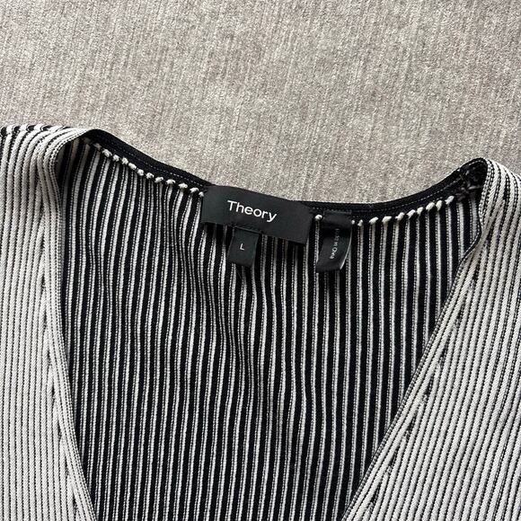 Theory Ribbed Long Sleeve Sweater - Picture 2 of 3